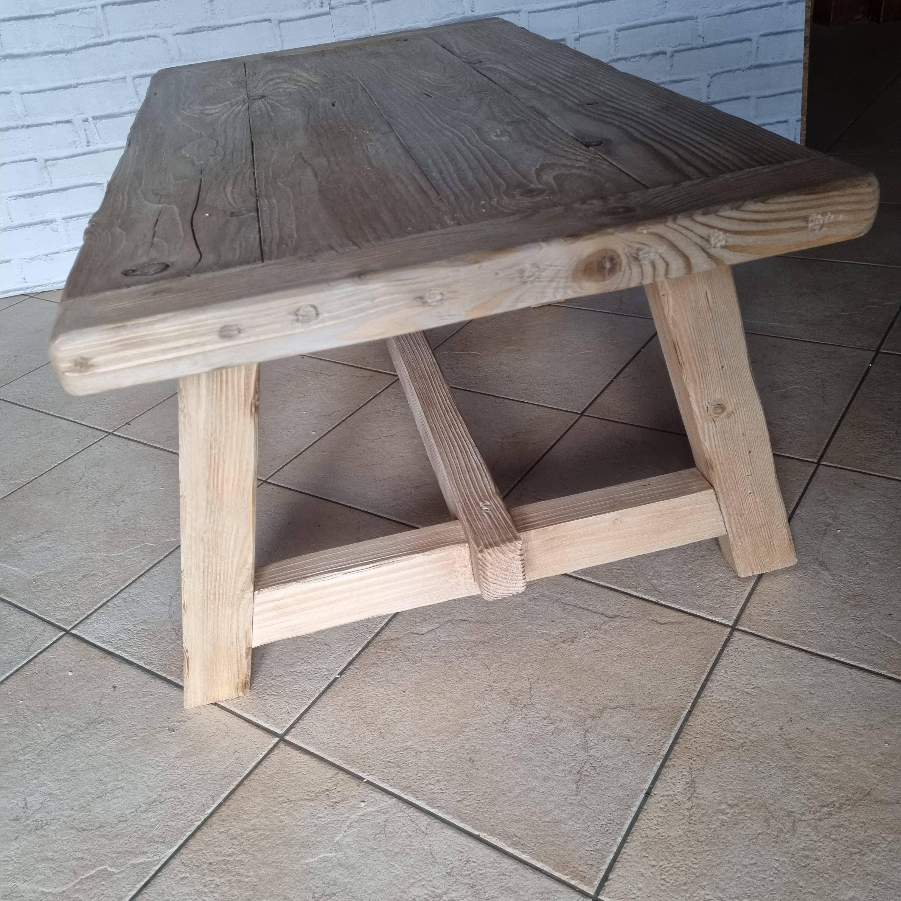 20th Century Pine Side Coffee Table