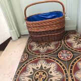 Panier osier vintage