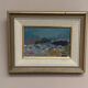 Original Mid Century Swedish Oil On Canvas – “Bua” By Gösta Stawåsen