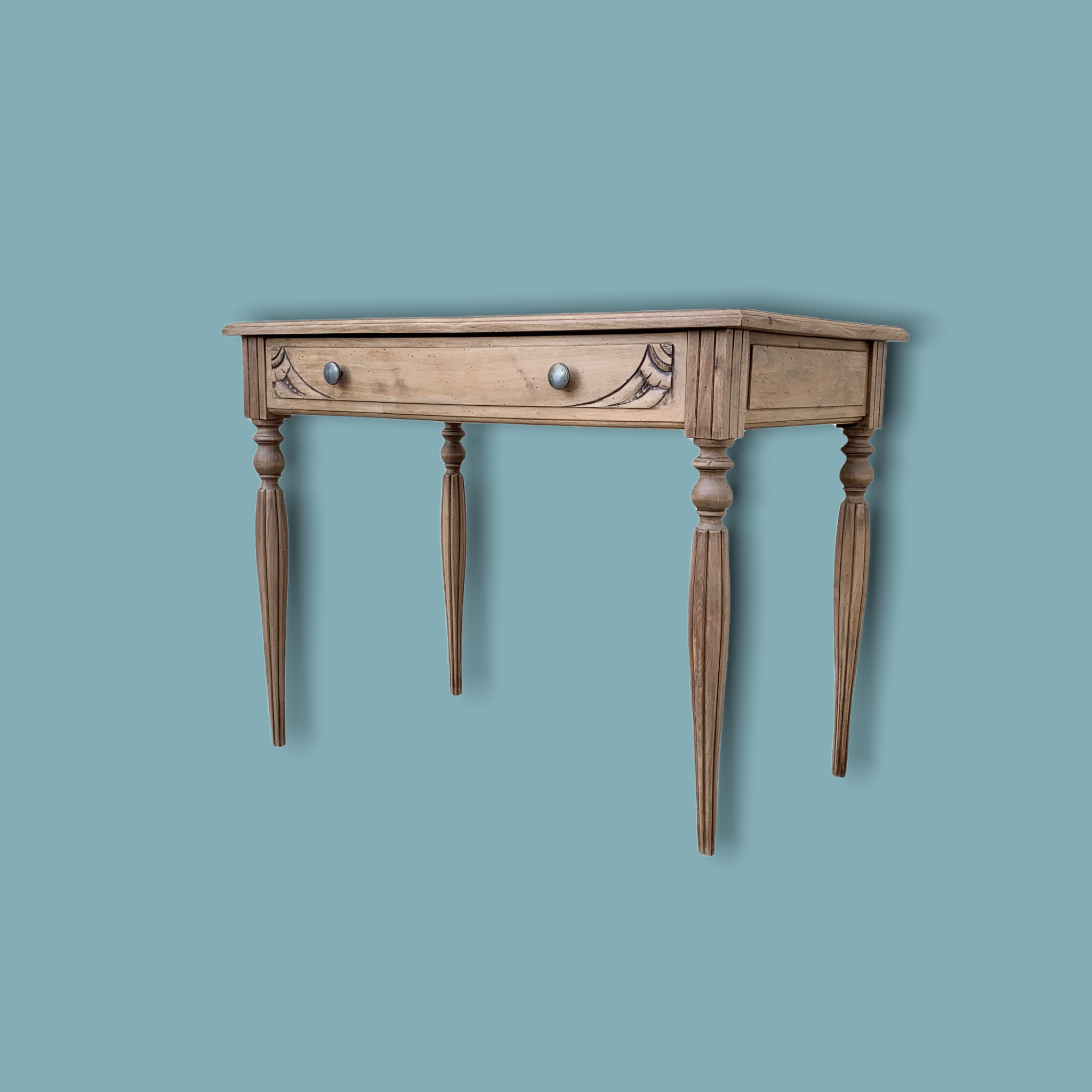 Art Deco office 1930 walnut raw wood