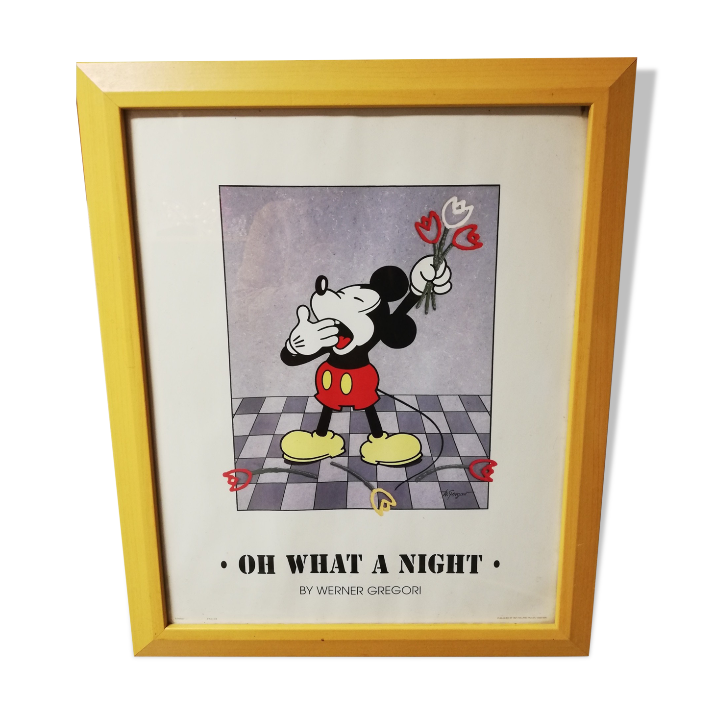 Mickey lithograph