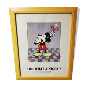 Lithographie de Mickey