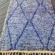 Handmade Berber rug in wool 3 x 2 m