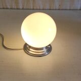Art Deco ceiling light or wall sconce with opaline globe, diameter 15 cm - mid 20th century.