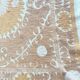 Vintage hand-embroidered tablecloth 139x144 cm
