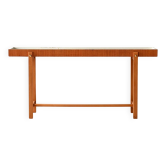 Scandinavian vintage teak planter