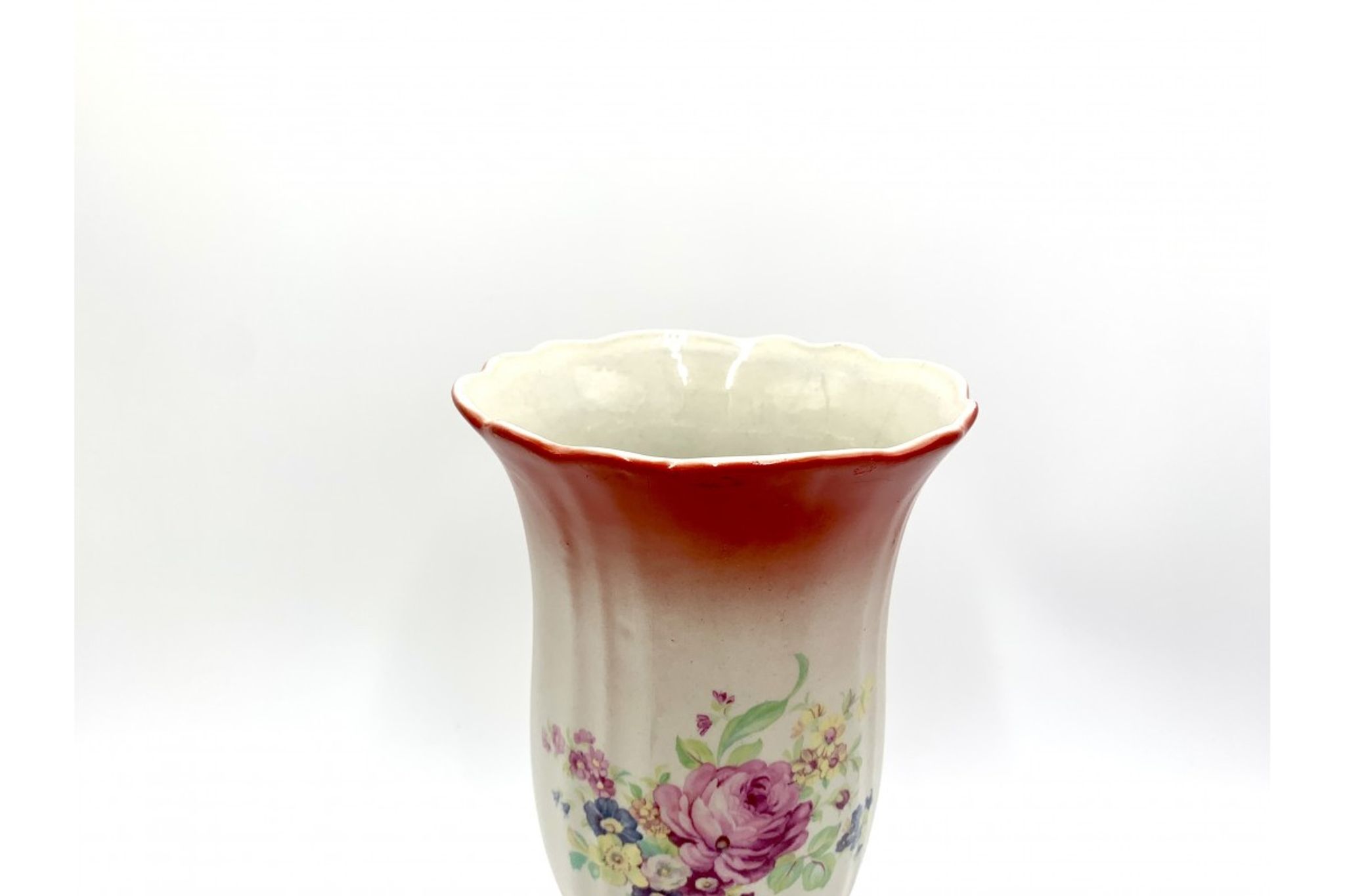 Porcelain vase, Chodziez, Poland, 1950s