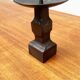 Brutalist wrought iron candlestick from the mid-century.