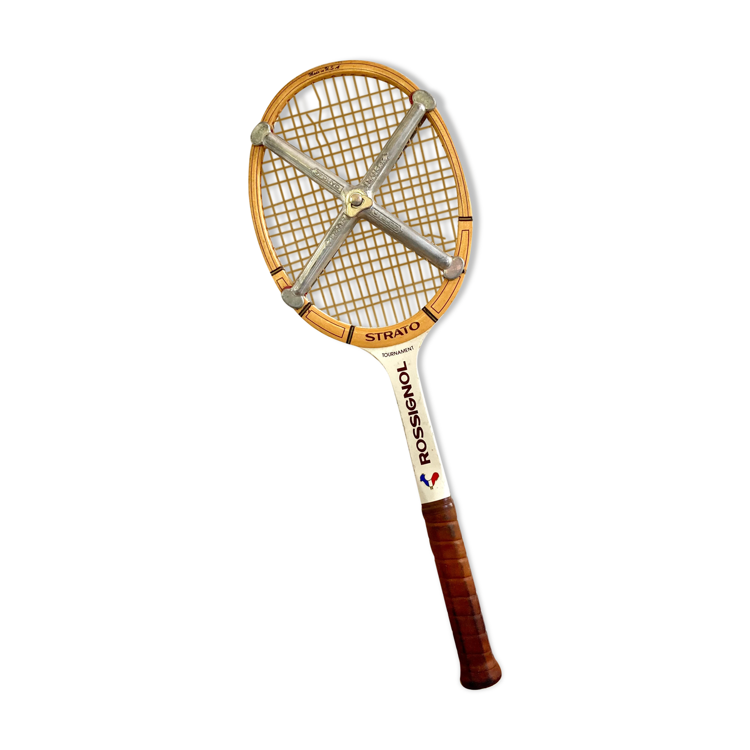 Rossignol wooden tennis racket