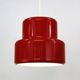 Suspension rouge Jo Hammerborg années 1960