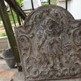 Fireplace plate