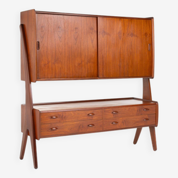 Rare Model 53 Sideboard by Harry Østergaard for Randers Møbelfabrik, Denmark 1950s