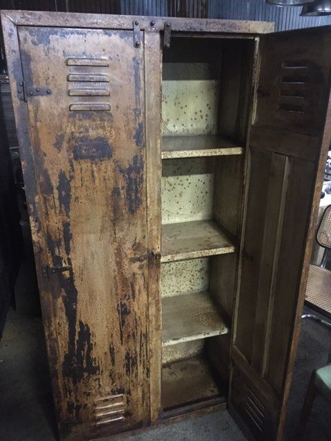 Old industrial cabinet