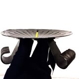 Wrought iron table candlestick