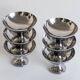 Set of six ice cream cups, Alfra Alessi, Italy, 1950s/70s