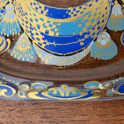 Limited edition German vintage Christmas wall plate by Bjørn Wiinblad for Rosenthal, 1978