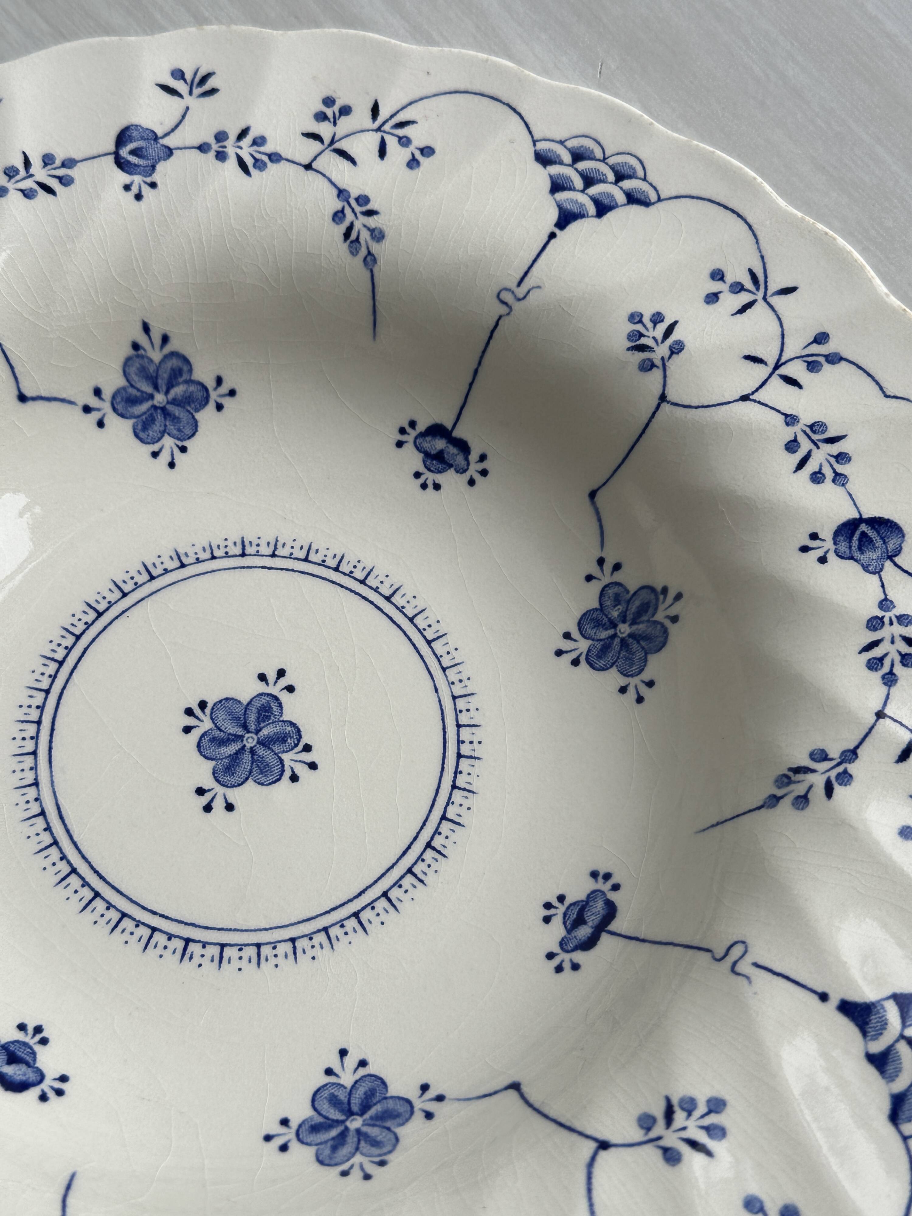 6 Myott plates in English porcelain