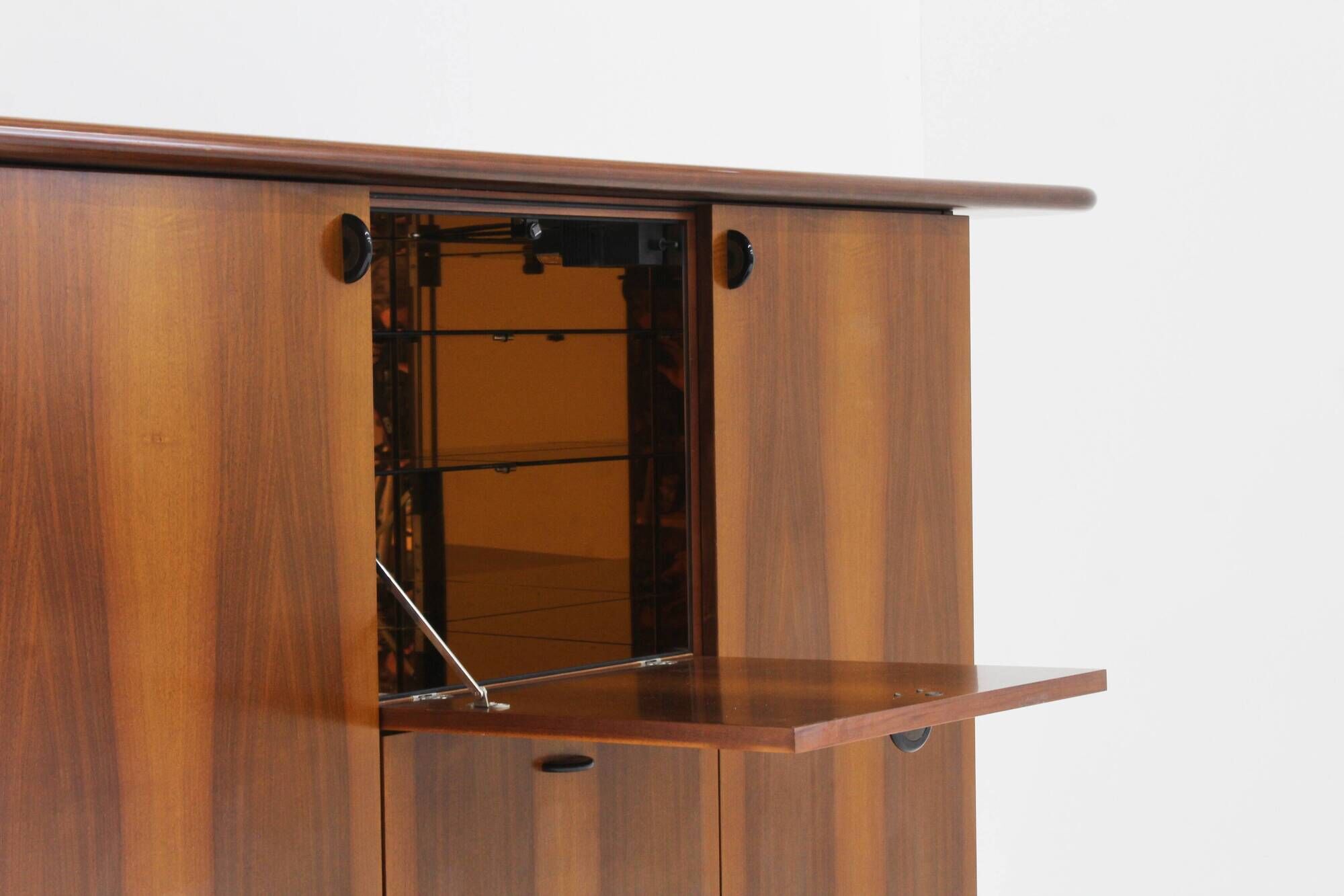 Vintage Italian bar cabinet by Luigi Saccardo for Gasparello