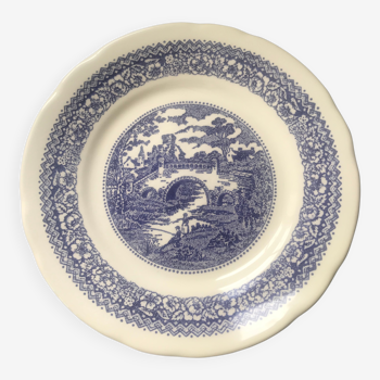 8 earthenware dinner plates from the 70s made in Italy