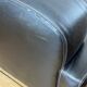 Club armchair in smooth Italian leather