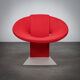Chaise longue sculpturale contemporaine extrêmement rare, Italie, années 1990