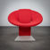 Extremely rare contemporary sculptural lounge chair, Italy, 1990s