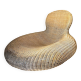 Storvik wicker and rattan lounge chair by Carl Ojerstam for IKEA