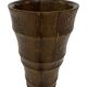 Vintage umbrella holder wooden basket storage 1960 minimalist design