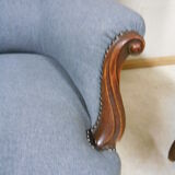 Pair of armchairs Toad Napoleon III