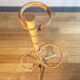 Vintage wicker plant holder