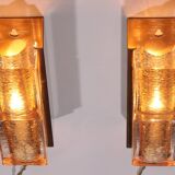Atlantic double wall lamp by Vitrika, 1970s Danish design
