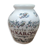 Pikarome mustard pot