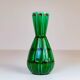 Grands Vases en Céramique Verts Midcentury et Plateau/ Bol Upsala Ekeby "Capri" 1950s