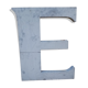 Lettre en zinc