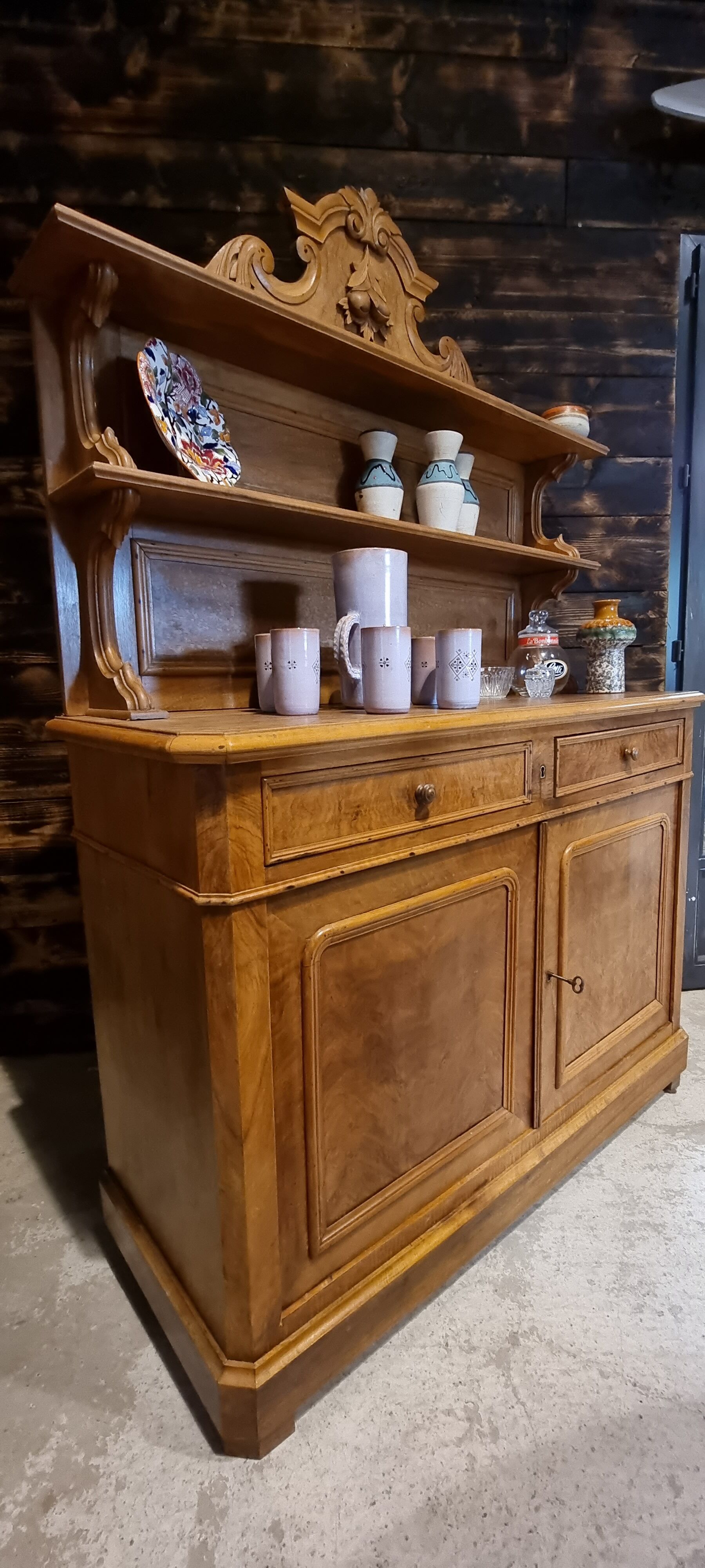 Buffet Saint Hubert en bois clair