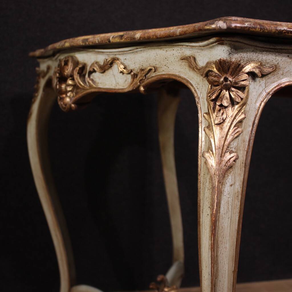 French lacquered console in Louis XV style
