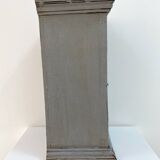 Meuble de rangement, buffet ancien en bois gris patiné