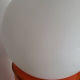 Orange ceramic lamp, Space Age, West Germany, 1960-70