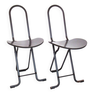 Paire de chaises Dafné - marron