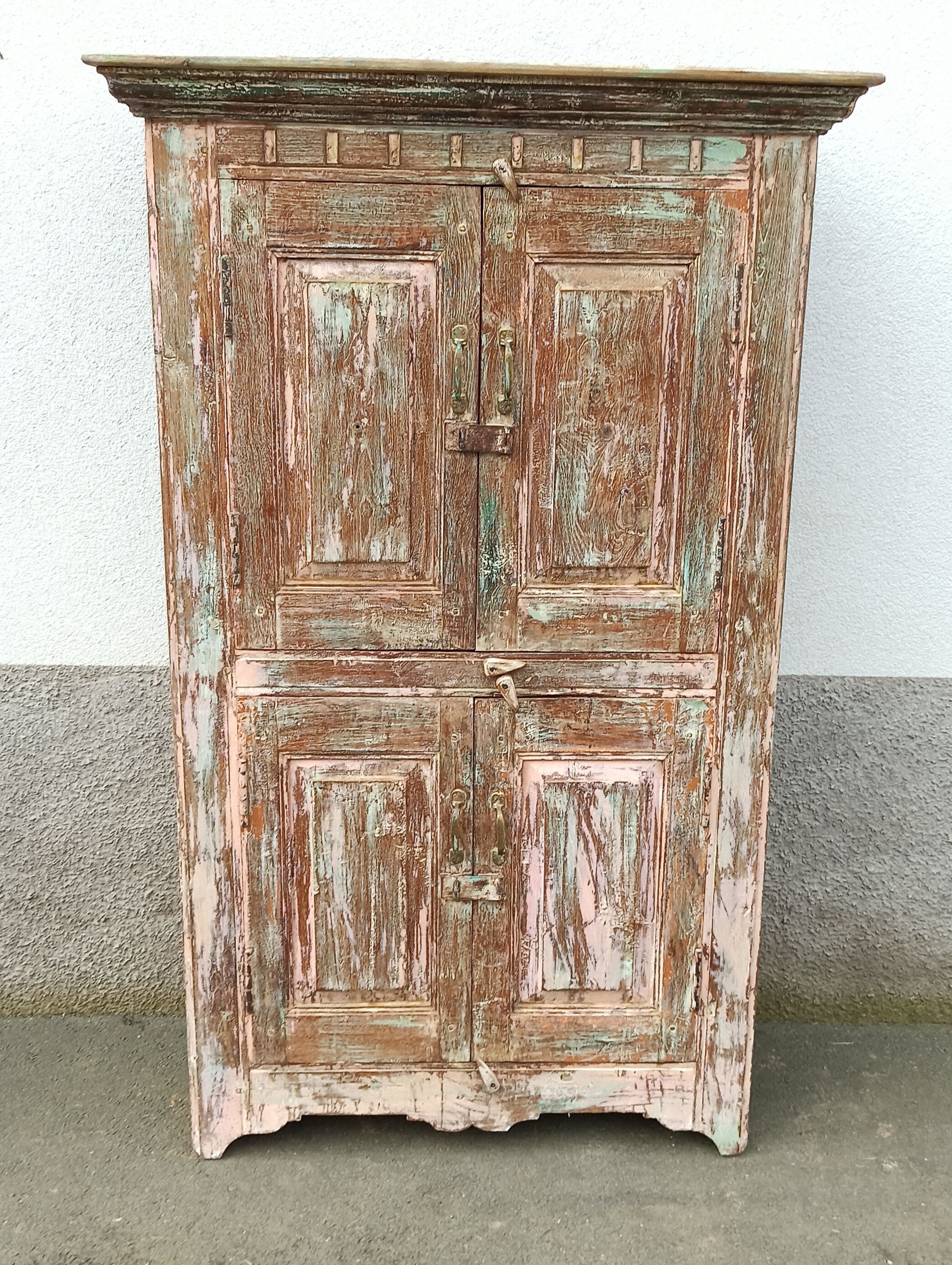 Antique wooden wardrobe