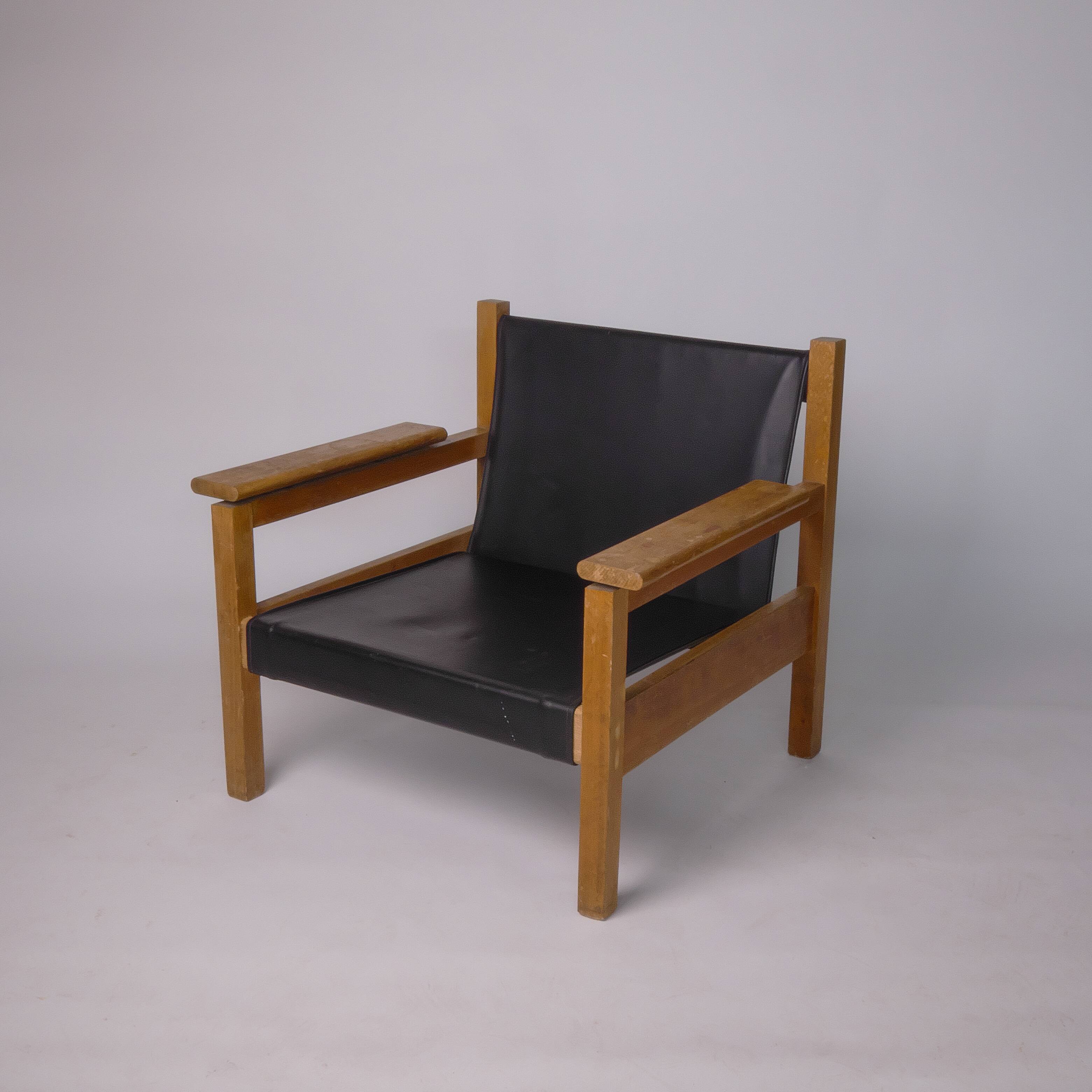 Fauteuil moderniste, France 1970