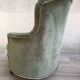 Fauteuil crapaud velours