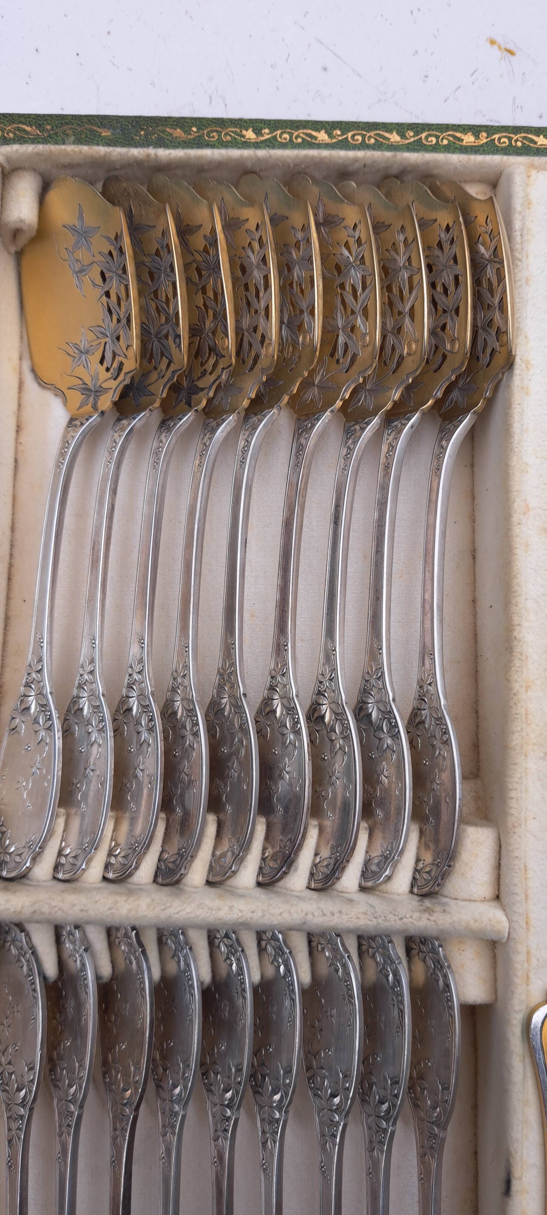 Silver ice service signed lefebvre fils aine