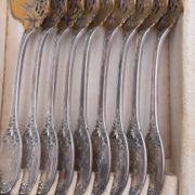 Service à glace en argent signé lefebvre fils aine