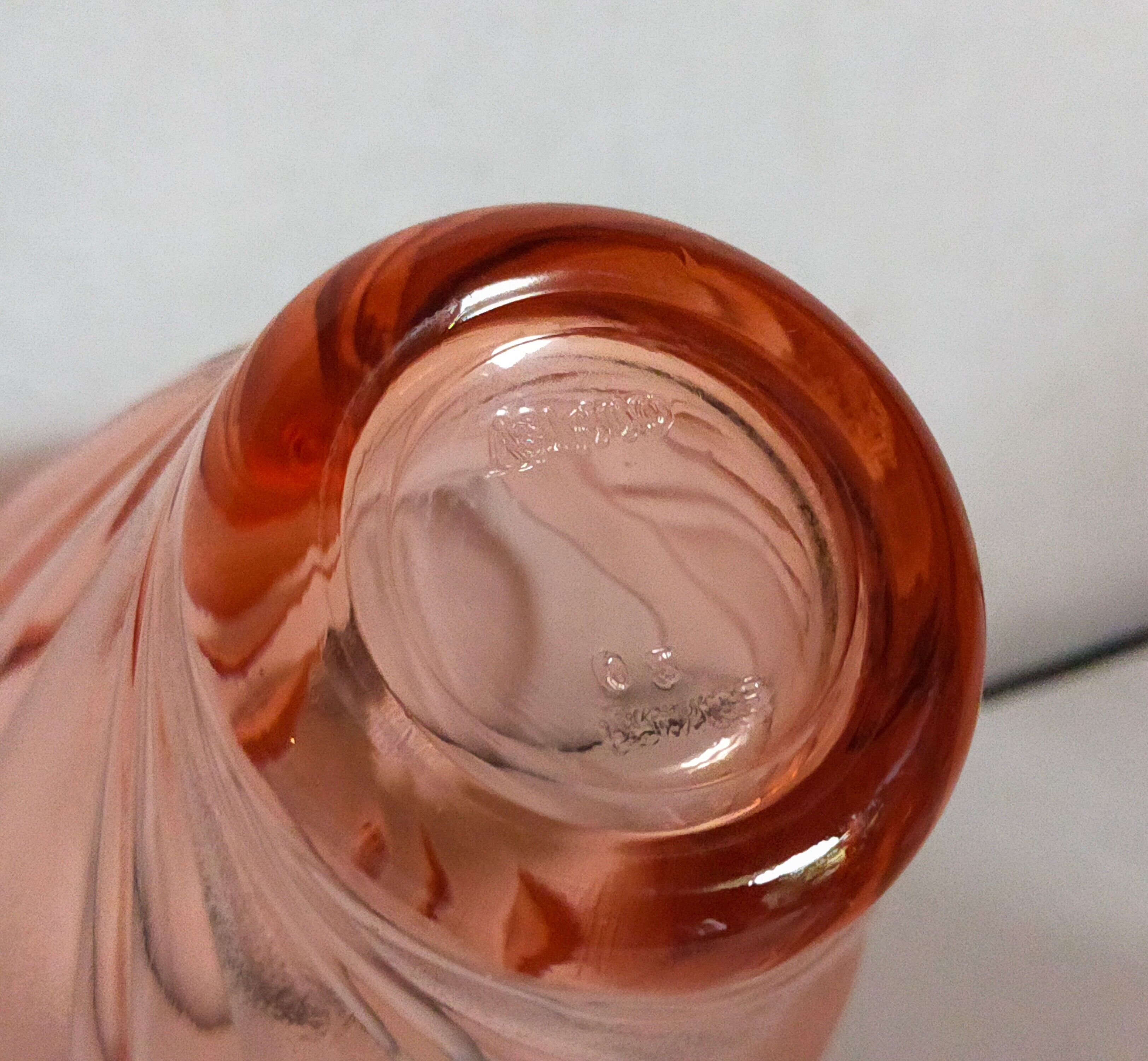Nine Vereco glasses in Rise glass 80s