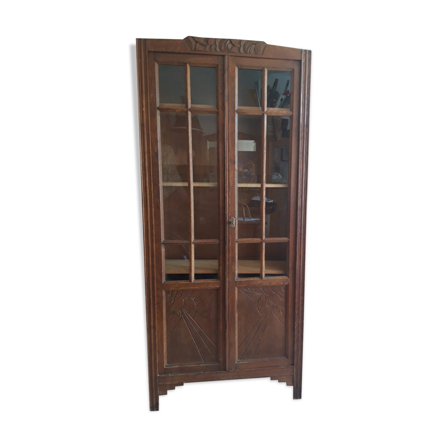 Art Deco glass cabinet