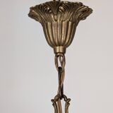 Hot air balloon tassel chandelier