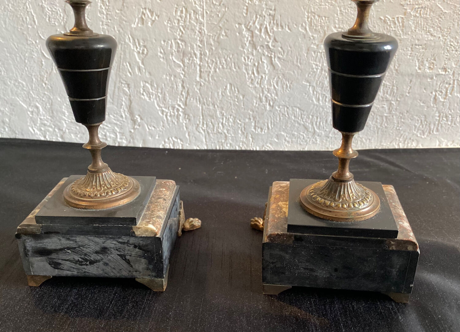 Dessus de cheminée 3 pièces époque Napoléon III