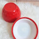 Seau à glaçons forme fraise rouge vintage 1970
