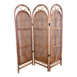 Vintage rattan screen excellent condition 1970